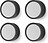 Aimants petits, Lot de 4
