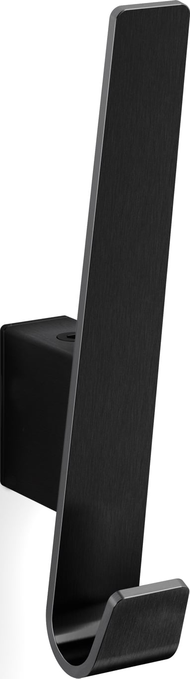 Akes Kleideraufhänger schwarz doppelt