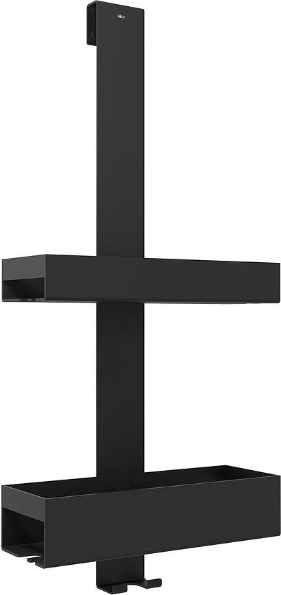 Alos Double Shower Shelf, black