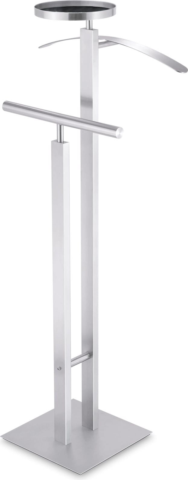 Atacio Garderobenständer 108 cm Edelstahl matt