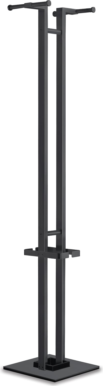 Atacio Garderobenständer 165 cm schwarz