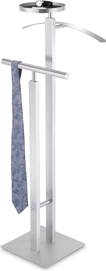 Atacio Portemanteau sur Pied 108 cm, acier inoxydable mat