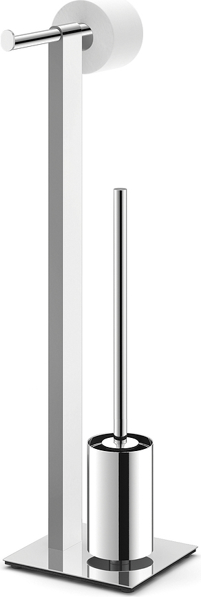 Atore Porte-Papier Toilette sur pied, avec brosse WC