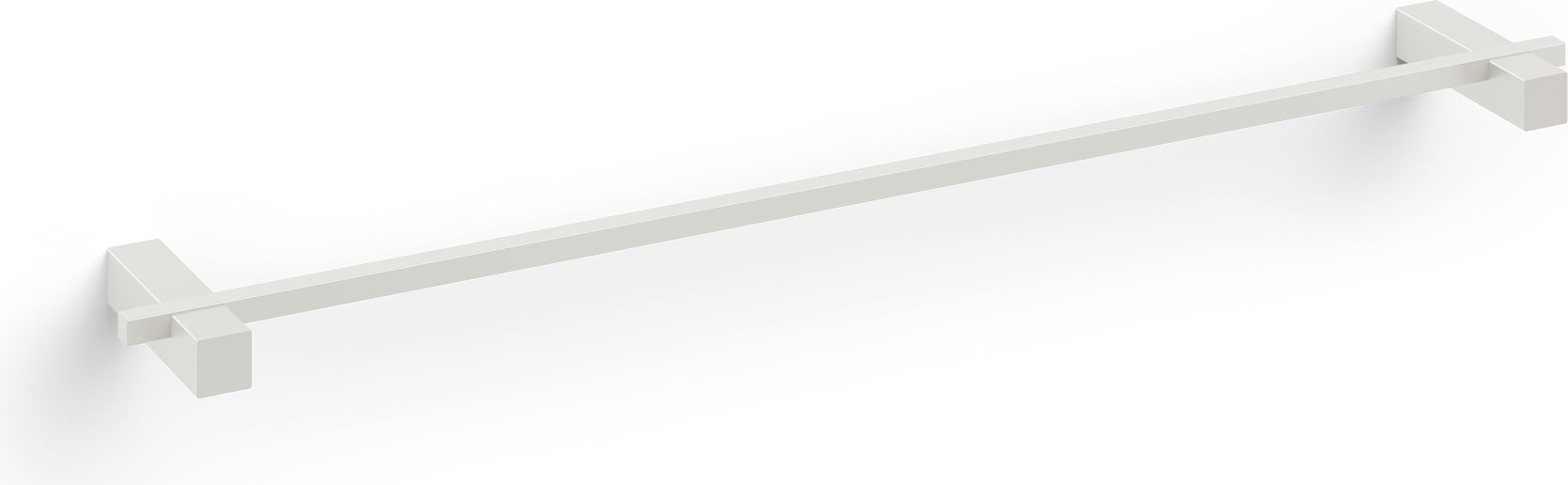 Carvo Reling für Handtücher 66 cm weiß Stahl pulverbeschichtet
