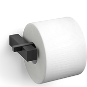 Carvo Toilettenpapierhalter schwarz Stahl pulverbeschichtet
