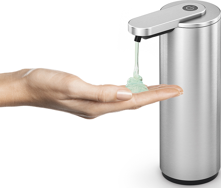 Dispensador de jabón automático Tervo, negro