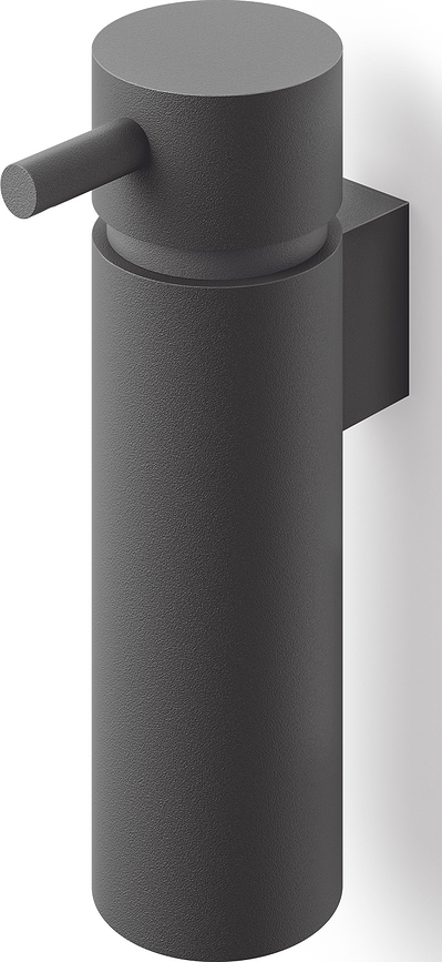 Dispensador de Jabón de pared Manola, 16,5 cm, negro