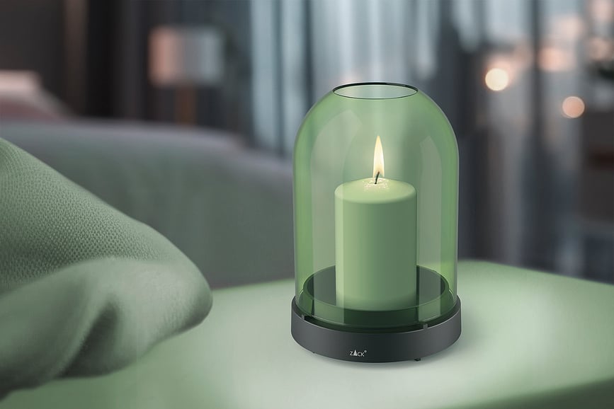 Farol Trevo, 15 cm, verde