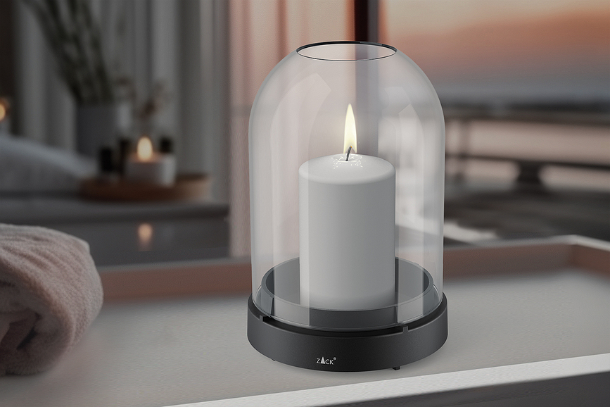 Farol Trevo, 20,3 cm, gris