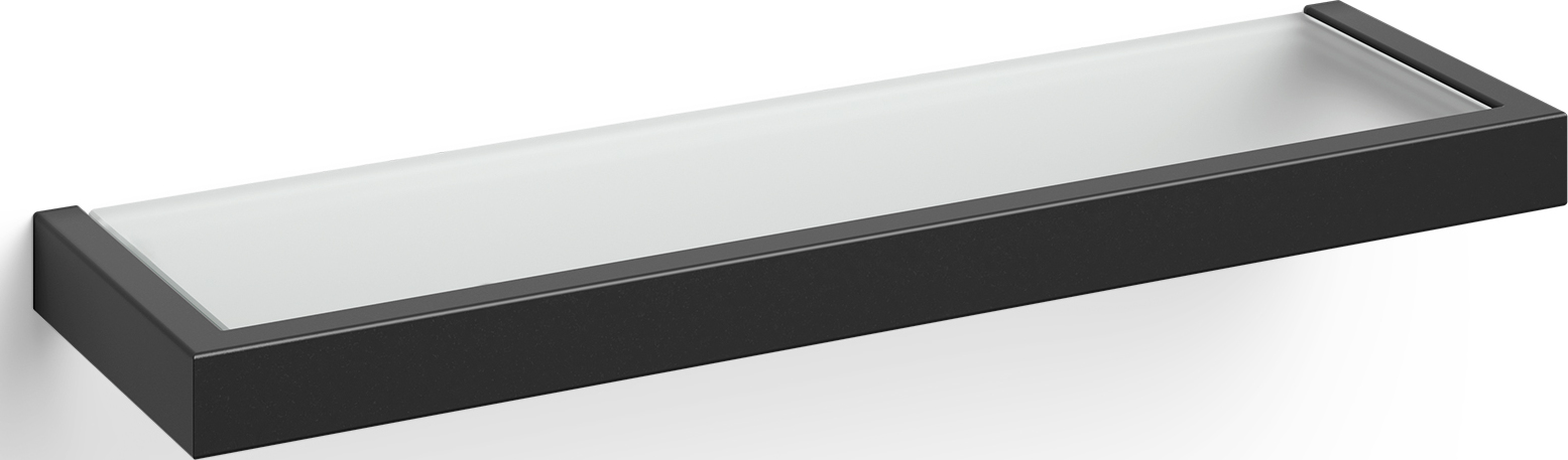 Duschablagen und -körbe Linea Badezimmerablage 46, 5 Cm Schwarz