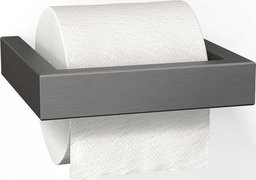 Linea Χαρτοθήκη Τουαλέτας, 15 cm, γραφίτης, με επίστρωση PVD