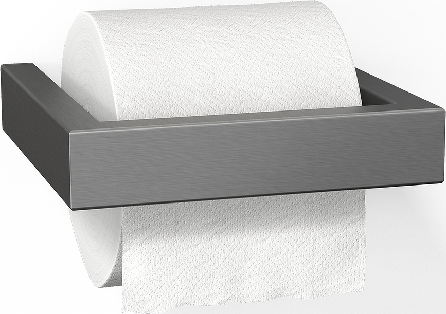 Linea Držalo za toaletni papir s PVD prevleko, 15 cm, grafitno