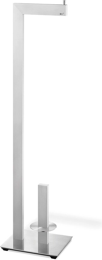 Linea Porte-Papier Toilette sur Pied avec rangement pour rouleaux de réserve, finition mate