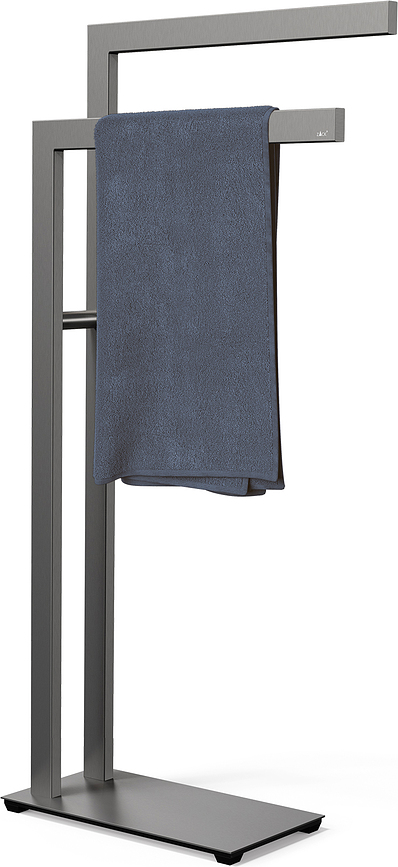 Linea Porte-Serviettes avec revêtement PVD, graphite