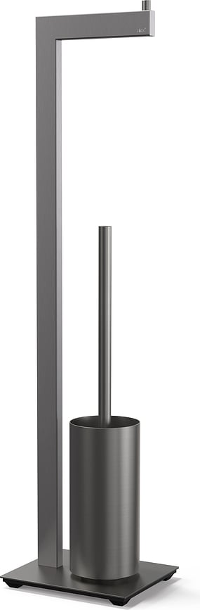 Linea Vrijstaande toiletset, grafiet, PVD-coating