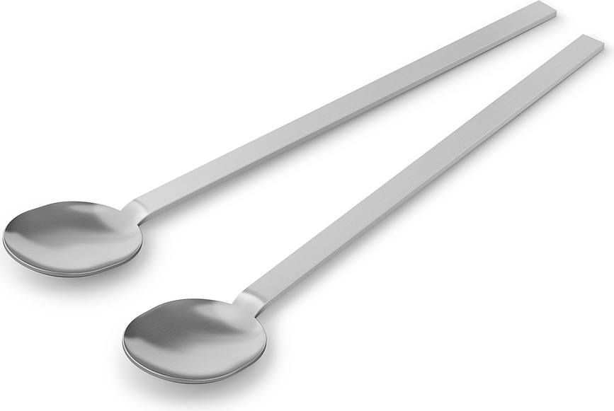 Menoa Cuillères pour latte macchiato, Lot de 2