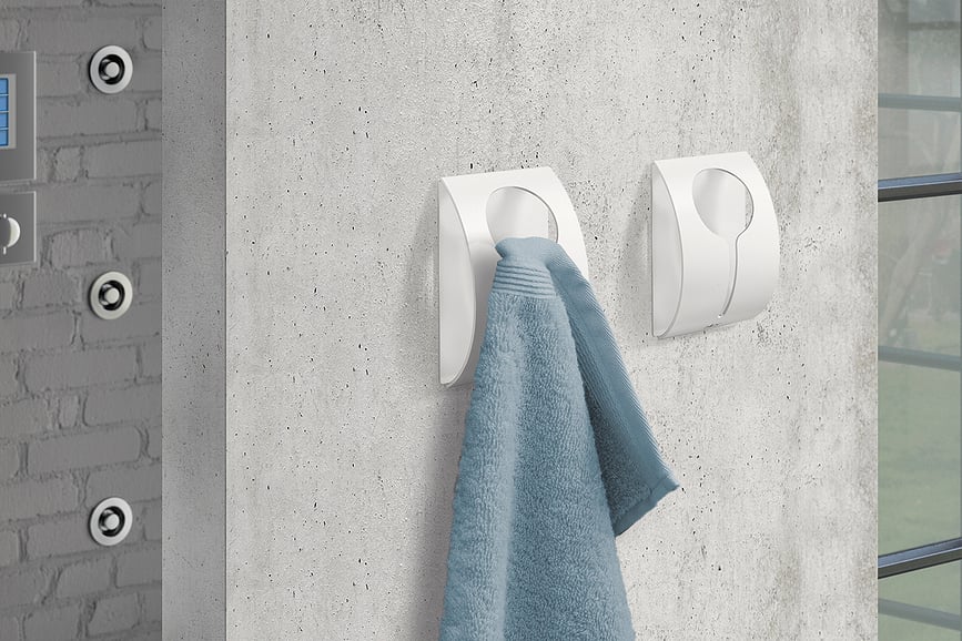 Peco Vješalica za Ručnik samoljepljiva mat nehrđajući čelik