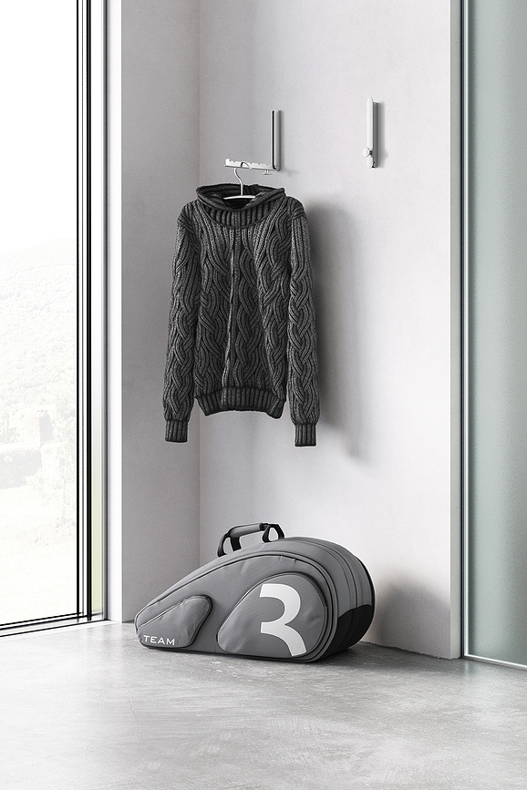 Percha plegable Pletor, 25 cm