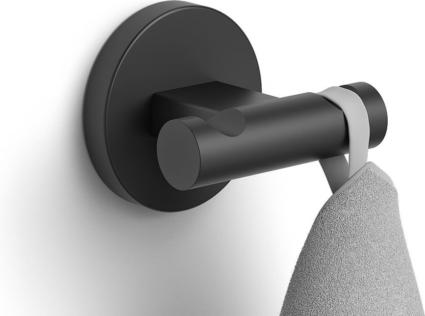 Scala Crochet double, acier inoxydable, finition brillante