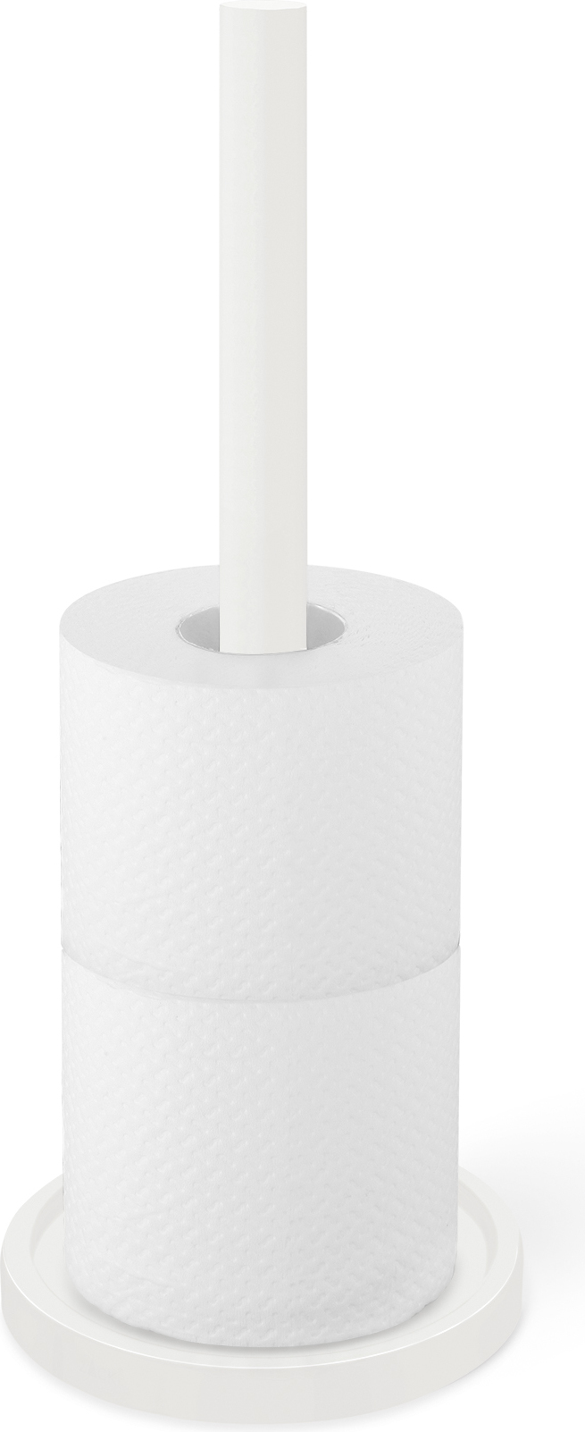 Stojak na papier toaletowy Mimo biały