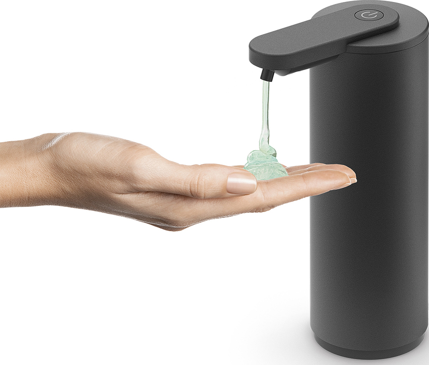 Tervo Distributeur de Savon automatique, noir