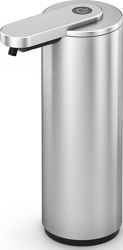 Tervo Distributeur de Savon sans contact, acier inoxydable mat