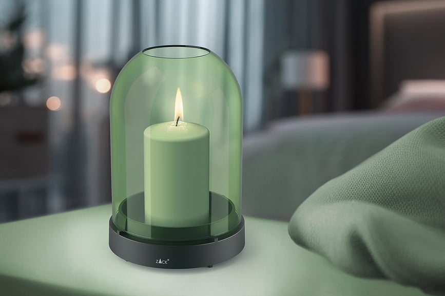 Trevo Lampion 20,3 cm zeleni