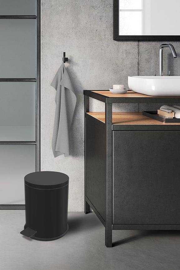 Vasca Poubelle 3 L, noire