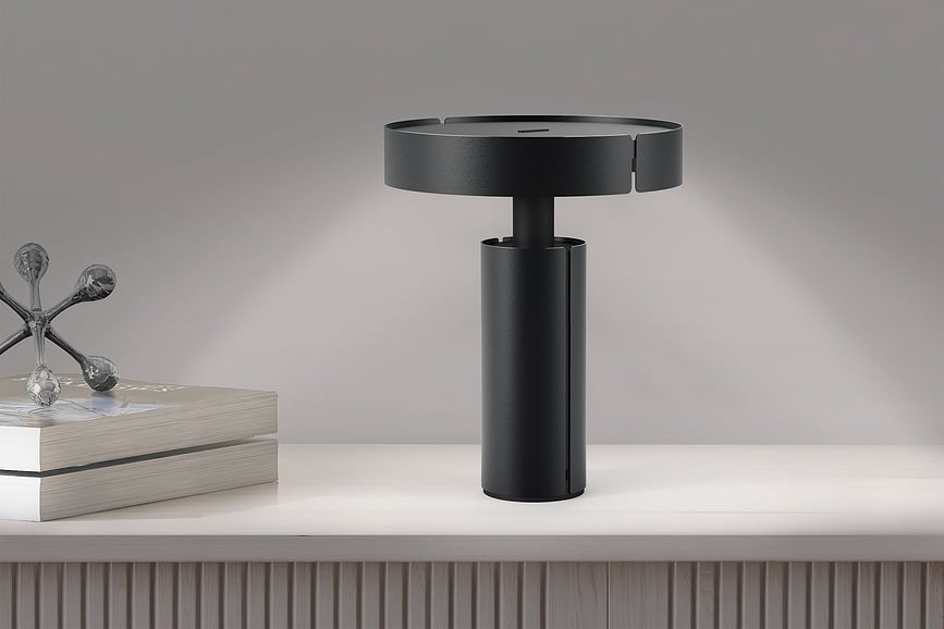 Yaro Lampa bežična srebrno-crna