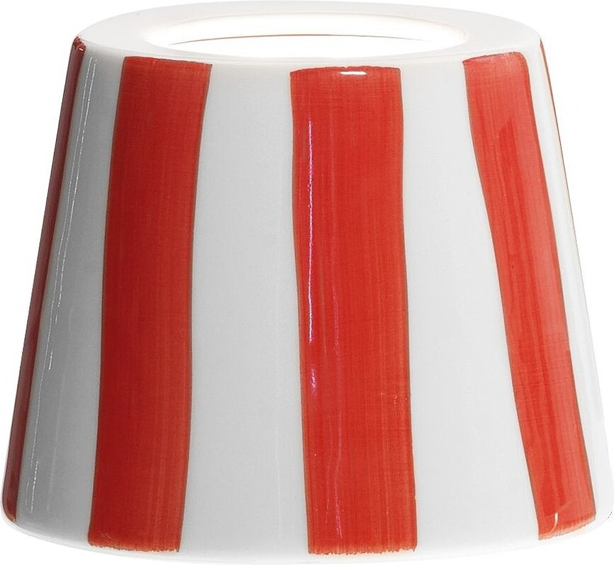 Abajur pentru lampă Poldina roșu ceramic
