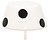 Abajur pentru lampă Swap Mini negru ceramic