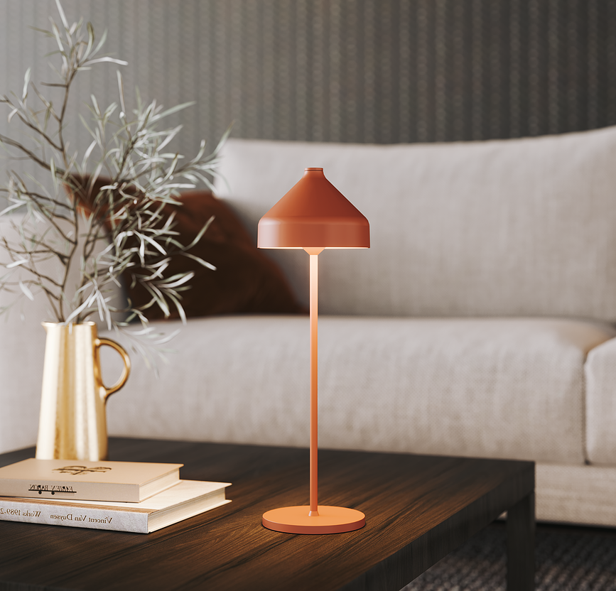 Amelie Lampe de Table sans fil, vert pâle