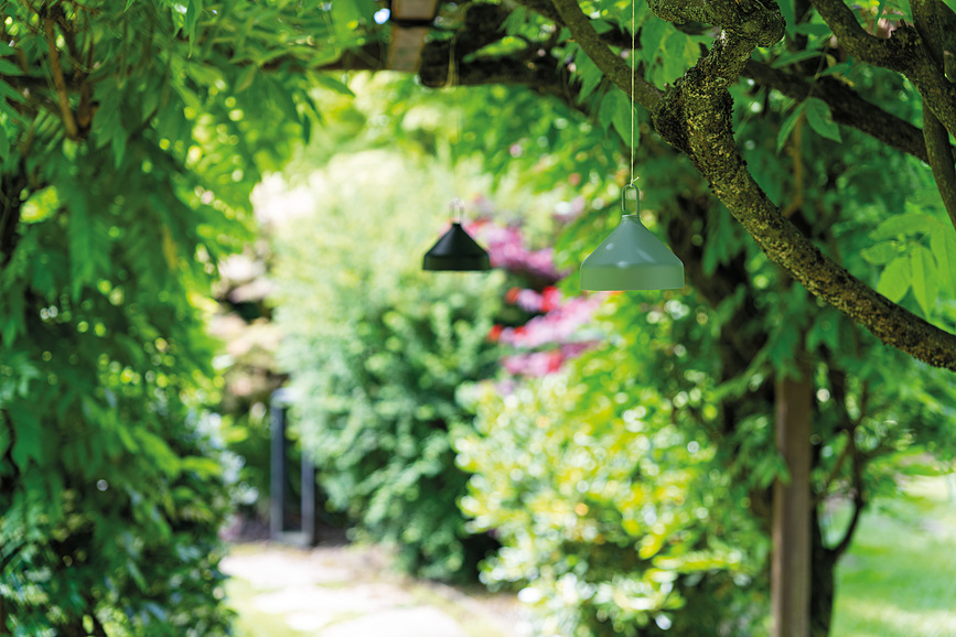 Amelie Suspension sans fil, vert pâle