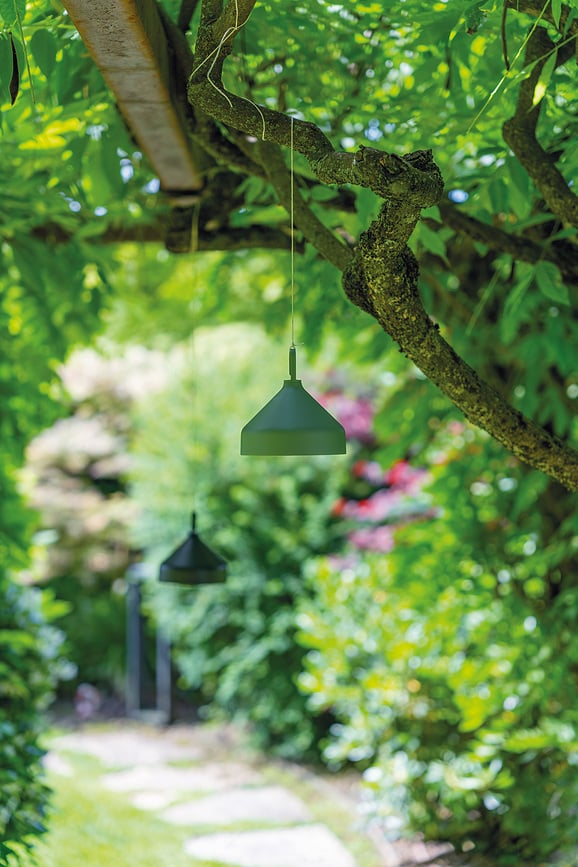 Amelie Suspension sans fil, vert pâle