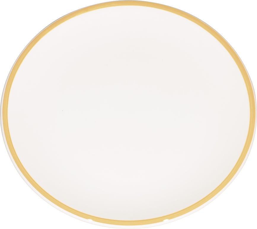 Assiette à déjeuner Lido Rim 21 cm, beige