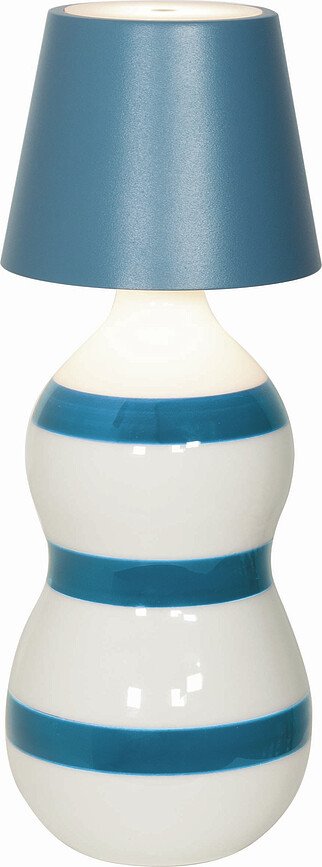 Base para lámparas Poldina Stopper Lido Fasce, azul