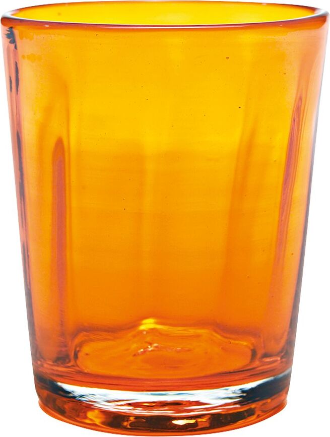 Bei Wasserglas 320 ml orangefarben