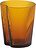Bicchiere di vetro Handy 335 ml ambra