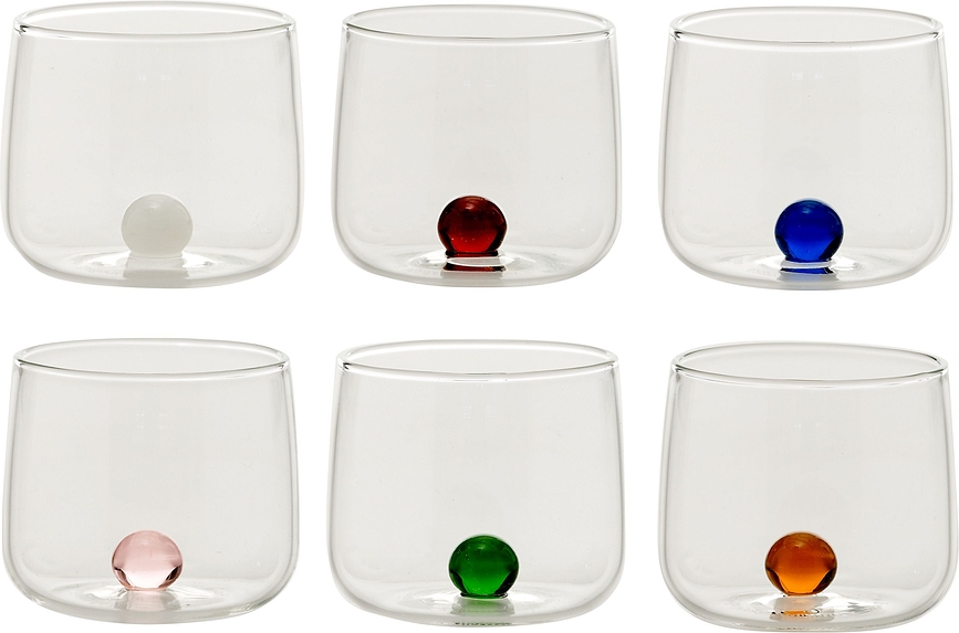 Bilia Junior Verres 100 ml, Lot de 6