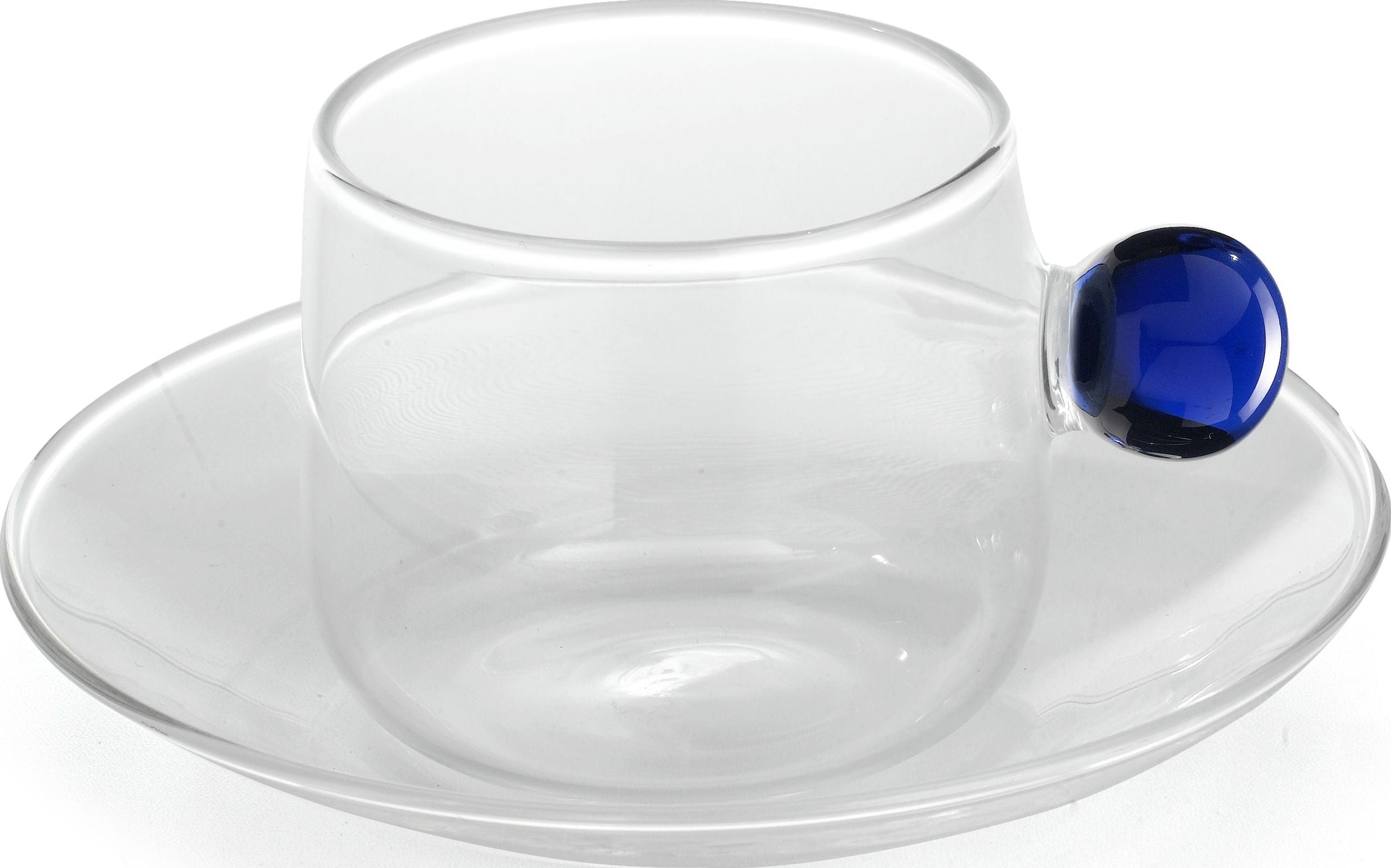 Bilia Teetasse 220 ml blau mit Untertasse