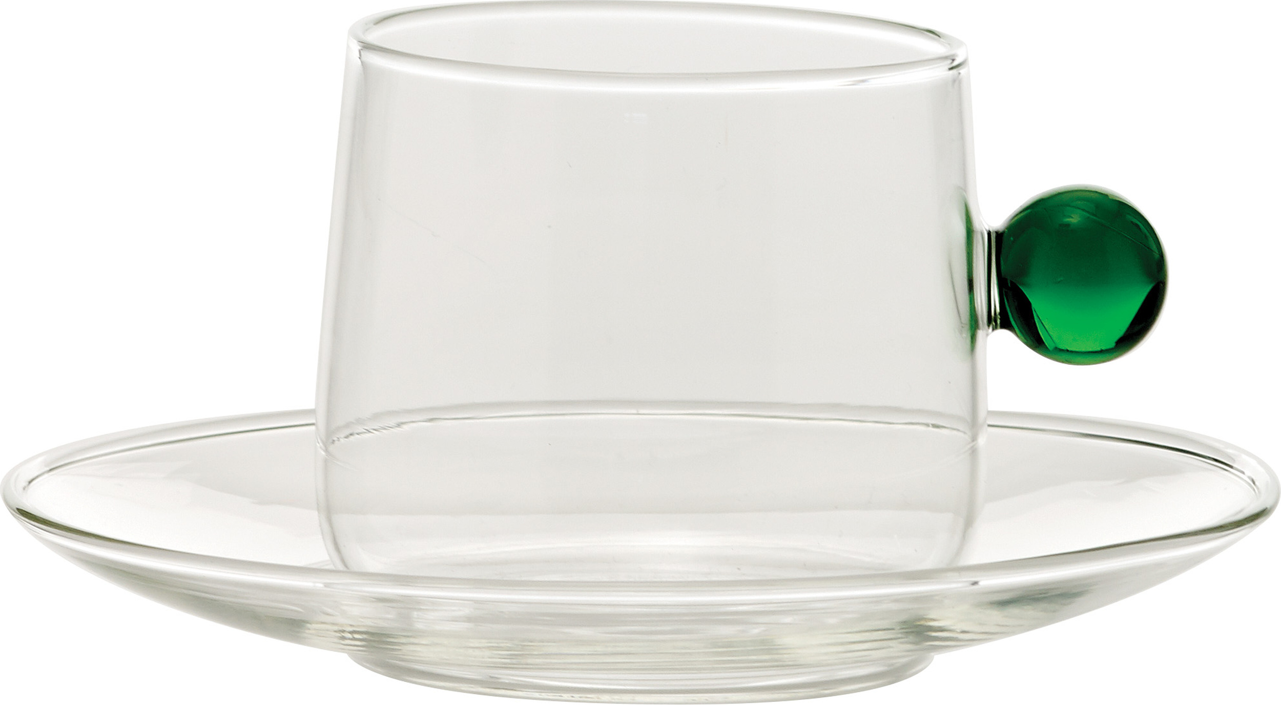 Bilia Teetasse 220 ml grün mit Untertasse