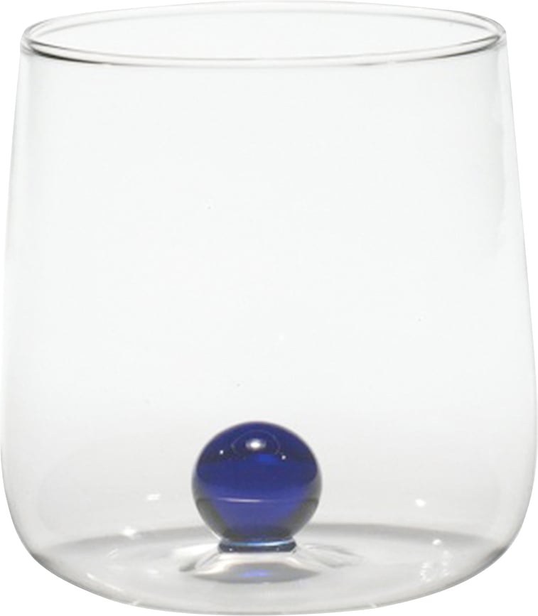 Bilia Wasserglas 440 ml blau