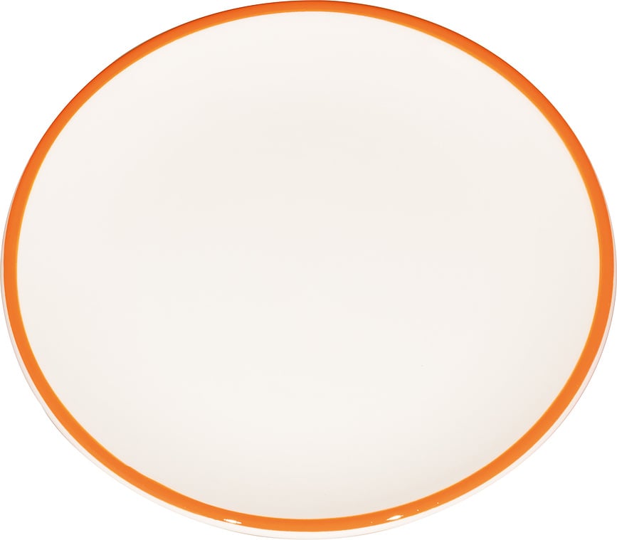 Brokastu šķīvis Lido Rim 21 cm, oranžs