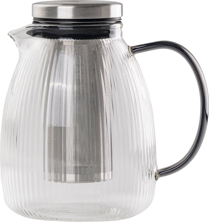 Čajník s lúhovačom T-Set 1,2 l so sivým uchom