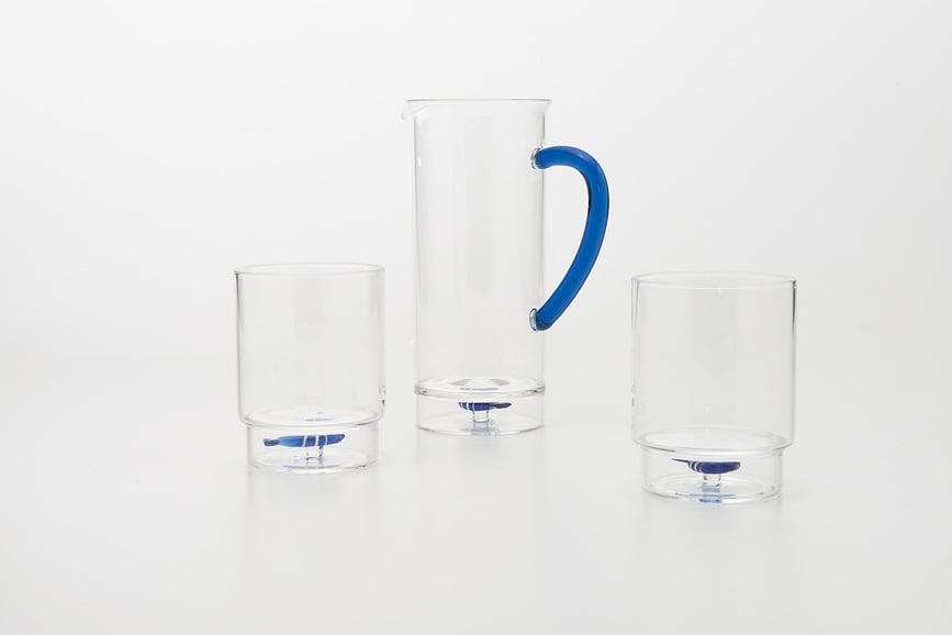Carafe Teca Mare Star Fish 1,2 l