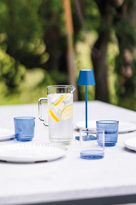 Carafe Zigup 1,25 l bleue