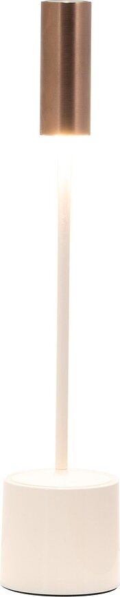 Carolina Stolna Lampa bežična boja slonovače smeđa