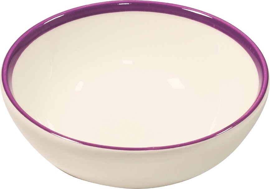 Castronaș Lido Rim 13 cm violet de ametist