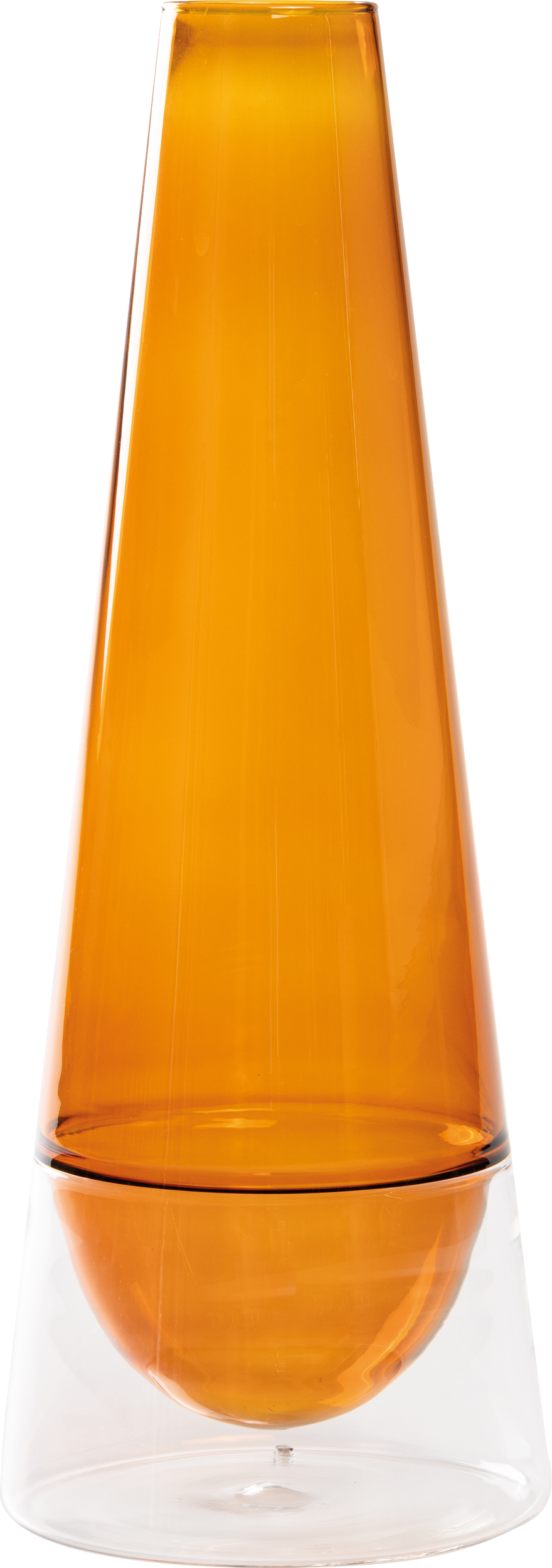Conosfera Vase 35 cm, amber