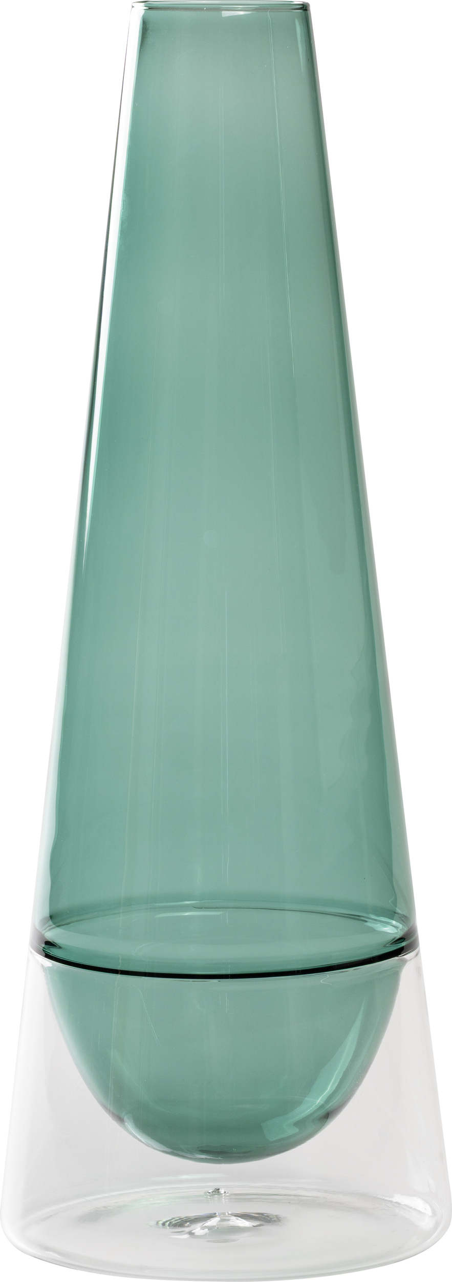 Conosfera Vase 35 cm, green